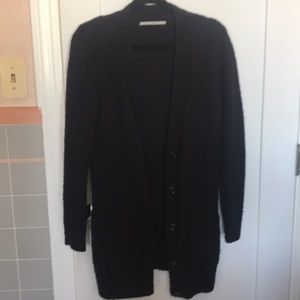 Oversized, long, cozy cardigan